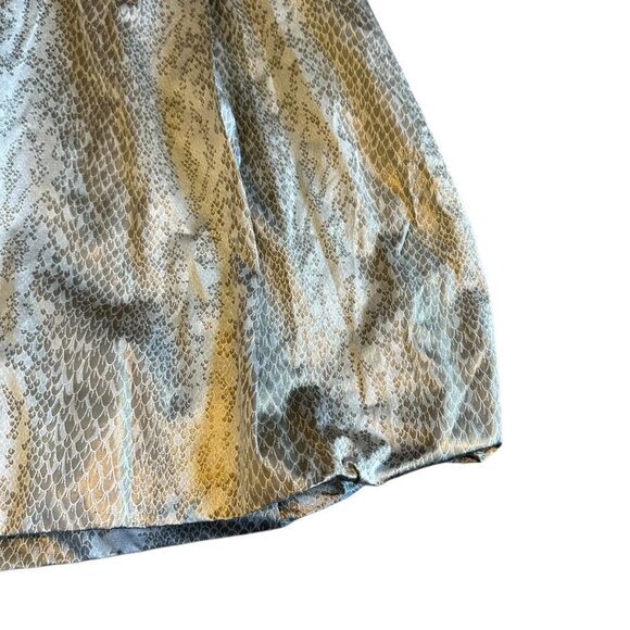 Diane Von Furstenberg DVF Treenie Snake Print Mini Dress Silk Size 6 Women's - Picture 12 of 12